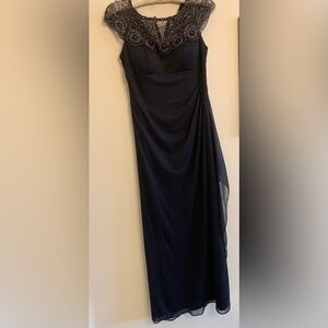 Elegant Black Evening Gown